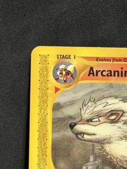 Arcanine Pokemon Skyridge 3/144 Non Holo Rare - LP/NM - Image 3