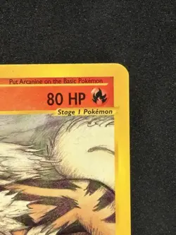 Arcanine Pokemon Skyridge 3/144 Non Holo Rare - LP/NM - Image 4
