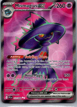 Mismagius ex 112/094 Ultra Rare Phantasmal Flames Pokemon Holo Near Mint - Image 1