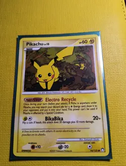 Pokemon TCG Pikachu Mysterious Treasures 94 Regular Common LP - Image 1