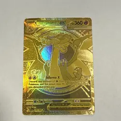 MEGA CHARIZARD EX 130/094 POKEMON PHANTASMAL FLAMES HOLO RARE - Image 1