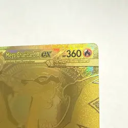 MEGA CHARIZARD EX 130/094 POKEMON PHANTASMAL FLAMES HOLO RARE - Image 4