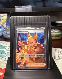 Firebreather 119/094 Me02: Phantasmal Flames Ultra Rare Holo Trainer Pokemon TCG - Image 1