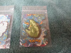 Topps Pokemon Tv Caterpie Metapod Butterfree #12 Rare Die-cut embossed card Set - Image 4