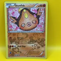 STUNFISK ( RC12/RC25 ) 2013 Pokemon Card Reverse Holo - Image 1