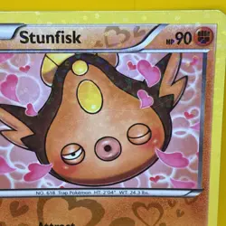 STUNFISK ( RC12/RC25 ) 2013 Pokemon Card Reverse Holo - Image 2