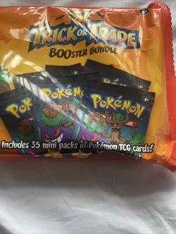Pokemon TCG Trick or Trade Booster Bundle 35 Packs NEW AND SEALED 2024 - Image 3
