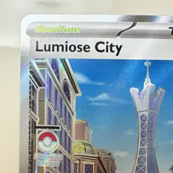 Pokemon Lumiose City 111/088 Full Art Trainer Stadium Perfect Order - Image 3