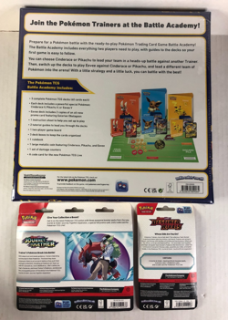 Pokemon Sealed LOT Destined Rivals Blister, Journey 3 Pack, Battle Academy Gift - Image 5