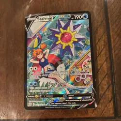 Pokemon Starmie V TG13/TG30 Ultra Rare Holo Astral Radiance Trainer Gallery - Image 1