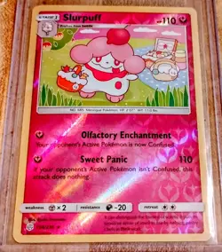 Slurpuff 154/236 NM Reverse Holo Rare Cute Picnic Art Discontinued Fairy Pokemon - Image 1