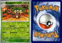 EXEGGUTOR 103/165 UC 151 POKEMON REVERSE HOLO NM/M - Image 3