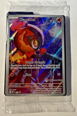 Phantasmal Flames Pokemon Center Stamped Promo #022 Charcadet {Sealed} - Image 1