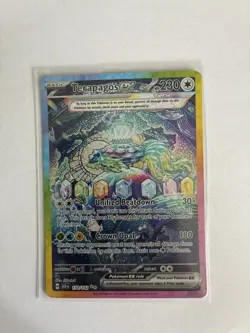 Pokemon Terapagos ex Special Illustration Rare Holo Sv07: Stellar Crown 170/142 - Image 2