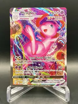 Mew VMAX (Alternate Art) 269/264 Fusion Strike Secret Rare Holo Pokemon NM/M - Image 1