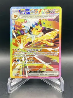 Jolteon ex 153/131 Prismatic Evolutions Special Illustration Rare Pokemon TCG NM - Image 1