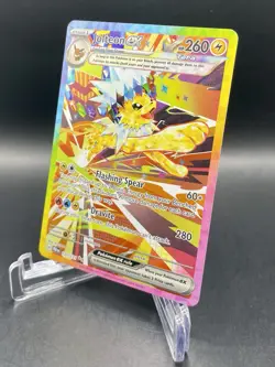 Jolteon ex 153/131 Prismatic Evolutions Special Illustration Rare Pokemon TCG NM - Image 2