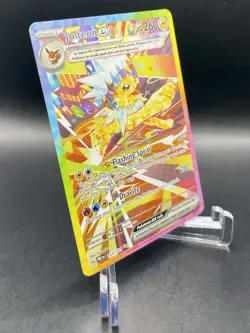 Jolteon ex 153/131 Prismatic Evolutions Special Illustration Rare Pokemon TCG NM - Image 3