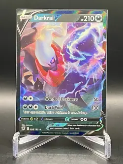Darkrai V 098/189 Astral Radiance Ultra Rare Full Art Holo Pokemon TCG NM/M - Image 1