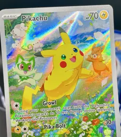 4x Pikachu Lot - Full Art Black Star Promo Collector's Lot of Pokemon Cards NM/M - Image 4