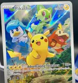 4x Pikachu Lot - Full Art Black Star Promo Collector's Lot of Pokemon Cards NM/M - Image 5