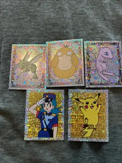 Pokemon Merlin Series Stickers Lot Of 21 - Image 1