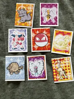 Pokemon Merlin Series Stickers Lot Of 21 - Image 5