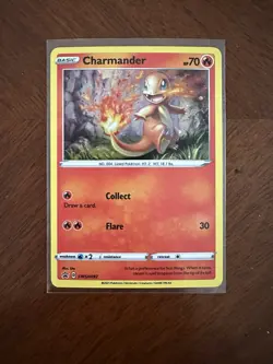 Pokemon TCG Charmander SWSH Black Star Promos SWSH092 Holo Promo - NM - Image 1