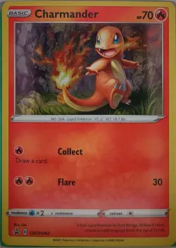 Charmander SWSH092 Holo Promo Sword & Shield Promo Pokemon Near Mint - Image 1