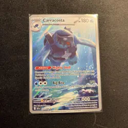 Pokemon Carracosta 107/086 Illustration Rare Black Bolt NM - Image 1