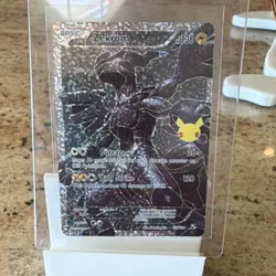 Pokemon Zekrom 114/114 Celebrations Classic Collection Full Art Holo Card - Image 1