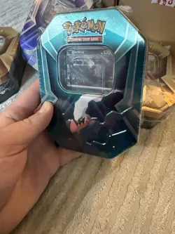 2 Sealed Cases + 6 tins Of Pokemon Triple Whammy Tins - Image 2
