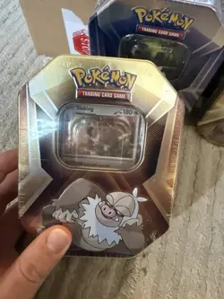 2 Sealed Cases + 6 tins Of Pokemon Triple Whammy Tins - Image 4