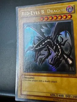 Yu-Gi-Oh! YuGiOh Konami Red-Eyes B. Dragon SDJ-001 Starter Deck: Joey Ultra Rare - Image 3