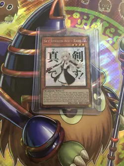 Yugioh Sky Striker Ace - Raye (Starlight Rare) - Rarity Collection 5 (RA05) - Image 1