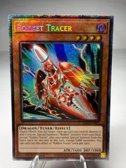 Rokket Tracer RA05-EN015 Starlight Rare Yu-Gi-Oh! NM - Image 1