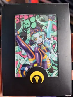 Yu-gi-oh OCG Cyberpunk Rebecca Deck Sleeves - Image 1