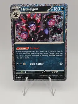 2025 McDonald’s Pokemon Dragon Discovery Hydreigon Promo Card Holo 010/015 - Image 1