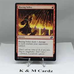 MTG - Ikoria: Lair of Behemoths - Blazing Volley - #107 - Image 1