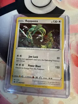Rayquaza Promo SWSH029 Sword and Shield 029 Holo Promo Card Pokemon - Image 1