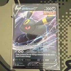 Pokemon TCG Umbreon V Promo SWSH: Sword & Shield Promo Cards SWSH203 NM - Image 1