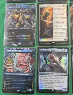 MTG TMNT 65 Card Lot ALL FOIL (5 MYTHIC, 10 RARE, 20U, 30C) All Will Be One P5 - Image 4