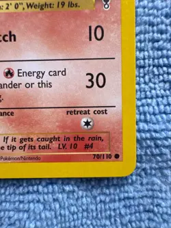 Charmander 2002 - 70/110 - Pokemon Legendary Collection Card NM - Image 5