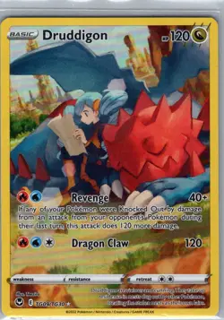 Druddigon TG09/TG30 SWSH12: Silver Tempest Trainer Gallery - Pokemon Card - NM - Image 1