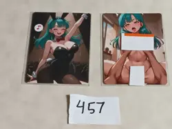 2 SEXY WAIFU DRAGON BALL Z ACG Double sided Cards - Image 1