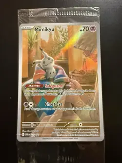 Pokemon SVP Promo Pack Mimikyu Sealed 1x Card 2024 - Image 1