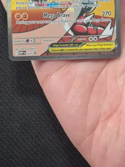 Mega Lucario ex 033 Me: Mega Evolution Promo Holo PSA 10 CONTENDER CLEAN CARD - Image 4