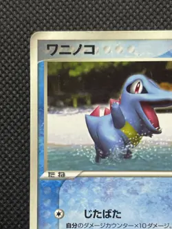 Totodile 030/PCG-P McDonald's Promo 2005 Pokemon Japanese card Japan F/S - Image 2