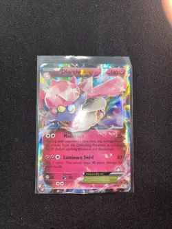 Diancie EX XY43 Black Star Promo Pokemon Card - Image 1
