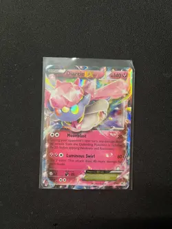 Diancie EX XY43 Black Star Promo Pokemon Card - Image 2